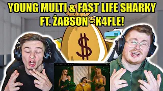 ANOTHER MAD VIDEO - YOUNG MULTI & FAST LIFE SHARKY FT. ŻABSON - K4FLE! - ENGLISH AND POLISH REACTION