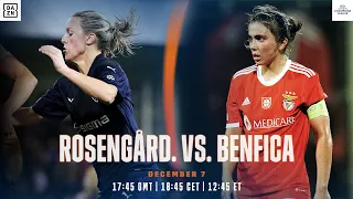 Rosengård vs. Benfica | UEFA Women's Champions League 2022-23 Matchday 4 Full Match