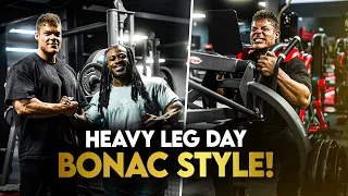 Intense Leg Day with William Bonac