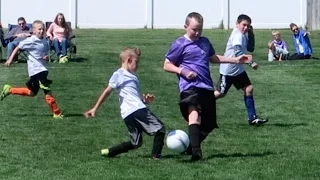 ⚽️Smallest Kid on the Soccer Team takes on the GIANT!!
