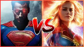 Superman Vs Captain Marvel | DCEU VS MCU | Battle Arena