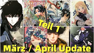 Manga HAUL / Manga UPDATE März & April 2024 Teil 1