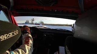 2020 Rally Vännäs ss11 Örträsk Flodin Bergsten Volvo 940