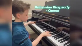 Playing Bohemian Rhapsody - Queen on a $200,000 piano 🎹 😱