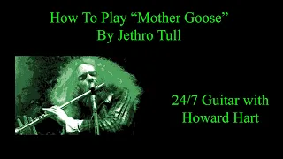 How To Play MOTHER GOOSE By Jethro Tull - Jethro Tull Guitar Lesson