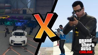 GTA V Online Versus #48: Novos Veículos da DLC ETR1 TYRUS RE-7B BF400 Vs Snipers!