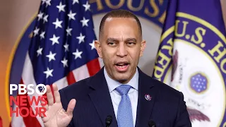 WATCH LIVE: House Democratic leader Jeffries holds briefing ahead of State of the Union address
