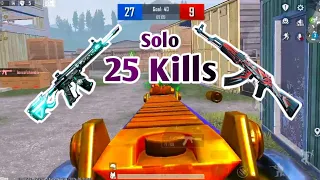 Solo 25 Kills in TDM gameplay || AKM - M416 gun only #bgmi #pubgmobile #viral #video #trending