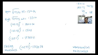 Mathematical Square Root Trading in Nifty