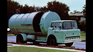 History of garbage trucks. The 20 oldest garbage trucks from the past.