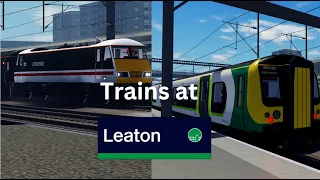 Trains at Leaton (Roblox British Railway)