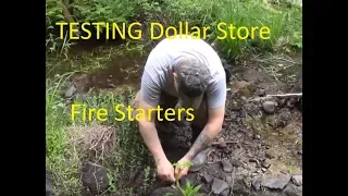 Testing Dollar Store Fire Starters