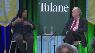 Annette Gordon-Reed and Peter Onuf at the 2022 New Orleans Book Festival