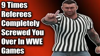 9 Times Referees Completely Screwed You Over In WWE Games