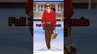 Don’t Miss Out on FALL 2023 Fashion Trends #shorts #fashion