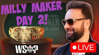 MILLY MAKER DAY 2! - 2023 WSOP Online