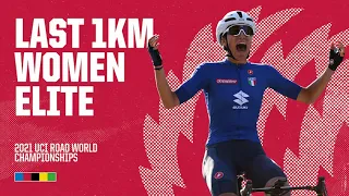 Last 1km, Women Elite | 2021 UCI Road World Championships