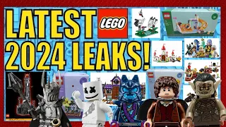 INSANE NEW LEGO LEAKS! Lord of the Rings, Ninjago, Mario, Promos + MORE!