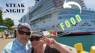 MUST TRY FOODS ON CARNIVAL CELEBRATION CRUISE | DINNING FOOD REVIEW