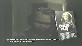 Child's play Chucky  VHS home release commercial 1989