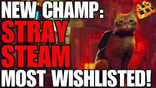 New Most Wishlisted Game On Steam!! STRAY Is The New King!! Cat Survival Adventure Game!? PURRRR....