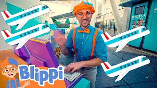 Blippi Visits The Museum of Flight -  Learn About Planes | Kids TV Shows | Cartoons For Kids