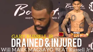 Gary Russell Jr DRAINED & INJURED will Mark Magsayo become NEW WBC CHAMPION? Prediction