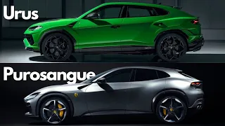 Ferrari Purosangue vs Lamborghini Urus: High-Speed Luxury Face-Off