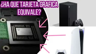 ¿Qué tarjeta gráfica equivale la GPU de PS5 Y la de Xbox Series X?