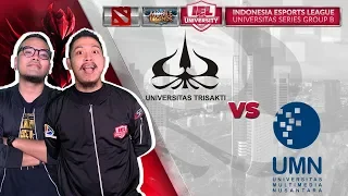 UNIV TRISAKTI VS UNIV MULTIMEDIA NUSANTARA W/ COKI & TRETAN @IEL 2019 (MLBB - DOTA 2)