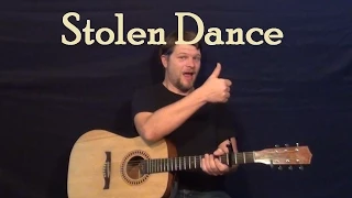 Stolen Dance (Milky Chance) Guitar Lesson How to Play Strum Fingerstyle