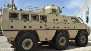 SOFEX 2016: Paramount Mbombe 4 6x6 APC