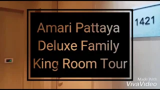 Amari Pattaya Deluxe Family King Room Tour