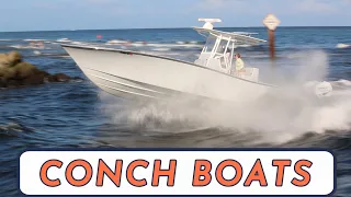 CONCH BOATS / BOCA RATON INLET BOAT VIDEOS / CUSTOM YACHT SHIRTS