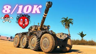 World of Tanks Panhard EBR 105 10K Damage 8 Kills ( Мир Танков )