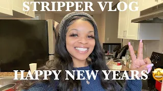 STRIPPER VLOG | WORKING NEW YEARS EVE + COME OUT WITH ME | #STRIPPER #ATL #ATLSTRIPPER