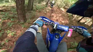 KTM 300xcw, YZ250, YZ250f,  CRF125, and YZ250X. Great day riding on the farm, Eastern NC. 9-18-23