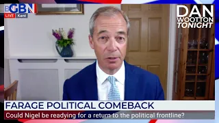 Nigel Farage: I'm not ruling out a return to politics, Brexit's been completely and utterly betrayed