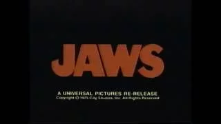 Jaws Trailer 1975 Giant Shark Classic Universal Motion Picture Scary!!