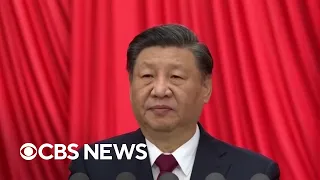 China's President Xi calls for "reunification" with Taiwan