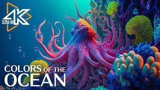 The Ocean 4K - The Amazing Creatures of the Sea - Relaxing Sleep Meditation Music #3