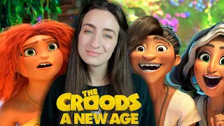 Watching **THE CROODS A NEW AGE** For The First Time! (Movie Reaction & Commentary)