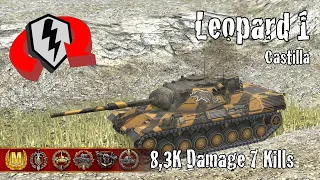 Leopard 1  |  8,3K Damage 7 Kills  |  WoT Blitz Replays