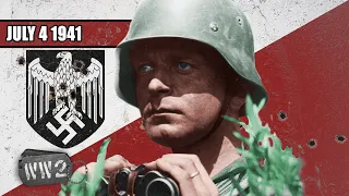 Вермахт Прошёл Треть Пути до Москвы - ВМВ - 097 - 4-е июля, 1941 г.