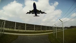 Transaero Boeing 747-412 EI-XLN --- Ankunft am Salzburg Airport (Full HD + ATC)