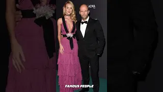 Rosie Huntington and Jason Statham #jason #rosie #statham #Rosie #Huntington