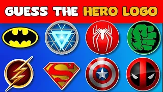 Can you Guess all the Superheroes by Logo? HERO QUIZ - Riddle hub