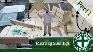 Microjig sled update and new jigs pt1