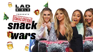 Little Mix Try Christmas Snacks From Around The World | Snack Wars | Tyla