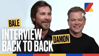 Bale & Damon - La voix de Batman bourré et le prochain film de Christian Bale